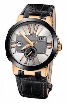 Ulysse Nardin Executive Dual Time Rose Gold
